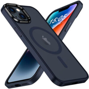 Чехол для мобильного телефона 2E Basic Apple iPhone 15 Soft Touch MagSafe Cover Dark Blue (2E-IPH-15-OCLS-DL)