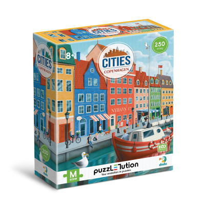 Пазл DoDo Easy-M Города. Копенгаген (300645)