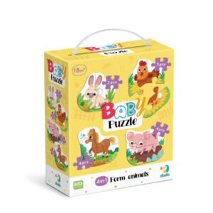 Пазл DoDo 4 в 1 Baby puzzle. Сельские животные (300686)