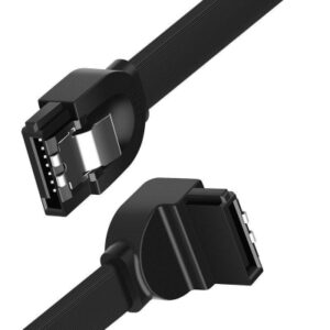 Кабель для передачи данных SATA 3 Data Cable 0.5m 90° corner US217 Black Ugreen (30797)