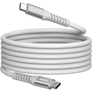 Дата кабель USB-C to USB-C 1.2m Magnetic 100W gray Verbatim (31854)