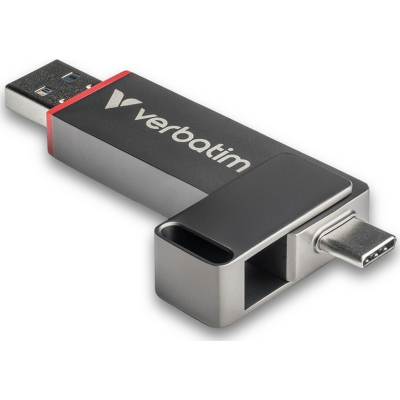 USB флеш накопитель Verbatim 512GB QuickStick USB 3.2/USB-C (32042)