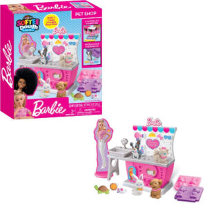 Набор для творчества Cra-Z-Art Barbie Тісто для ліплення , Зоомагазин з формами, набір 10од (34041CRA)