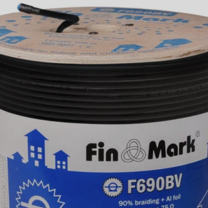 TV кабель 75 Ом FinMark 690BV black (305 м)