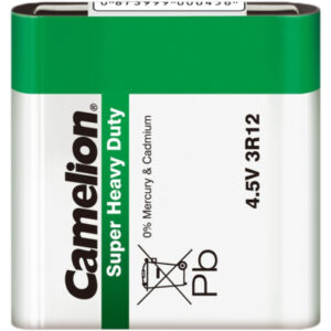 Батарейка 3R12 4.5V Super Heavy Duty Zinc-carbon * 1 Camelion (3R12-SP1G)