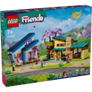 Конструктор LEGO Friends Семейные дома Олли и Пейсли 1126 деталей (42620)