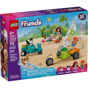 Конструктор LEGO Friends Собачьи приключения на серфе и скутере (42641)