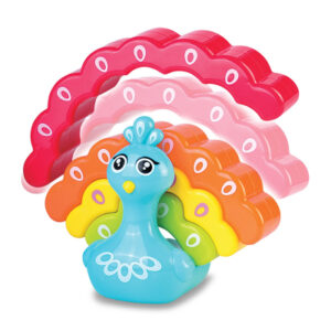 Развивающая игрушка Kiddi Smart Радужный павлинчик (4508-KS)