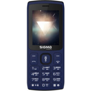 Мобильный телефон Sigma X-style 34 NRG Type-C Blue (4827798120521)