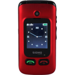 Мобильный телефон Sigma Comfort 50 Shell Duo Type-C Red Black (4827798212516)