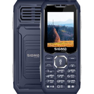 Мобильный телефон Sigma X-style 341 BRO Type-C Blue (4827798368428)