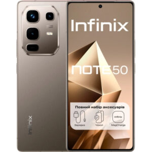 Мобильный телефон Infinix Note 50 8/256Gb Titanium Grey (4894947066382)