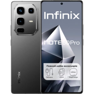 Мобильный телефон Infinix Note 50 Pro 12/256Gb Shadow Black (4894947068355)