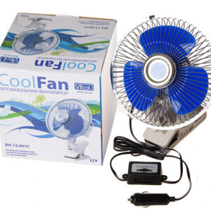Вентилятор 6" ВН.12.607С 12V 120*/клипса/2 скор