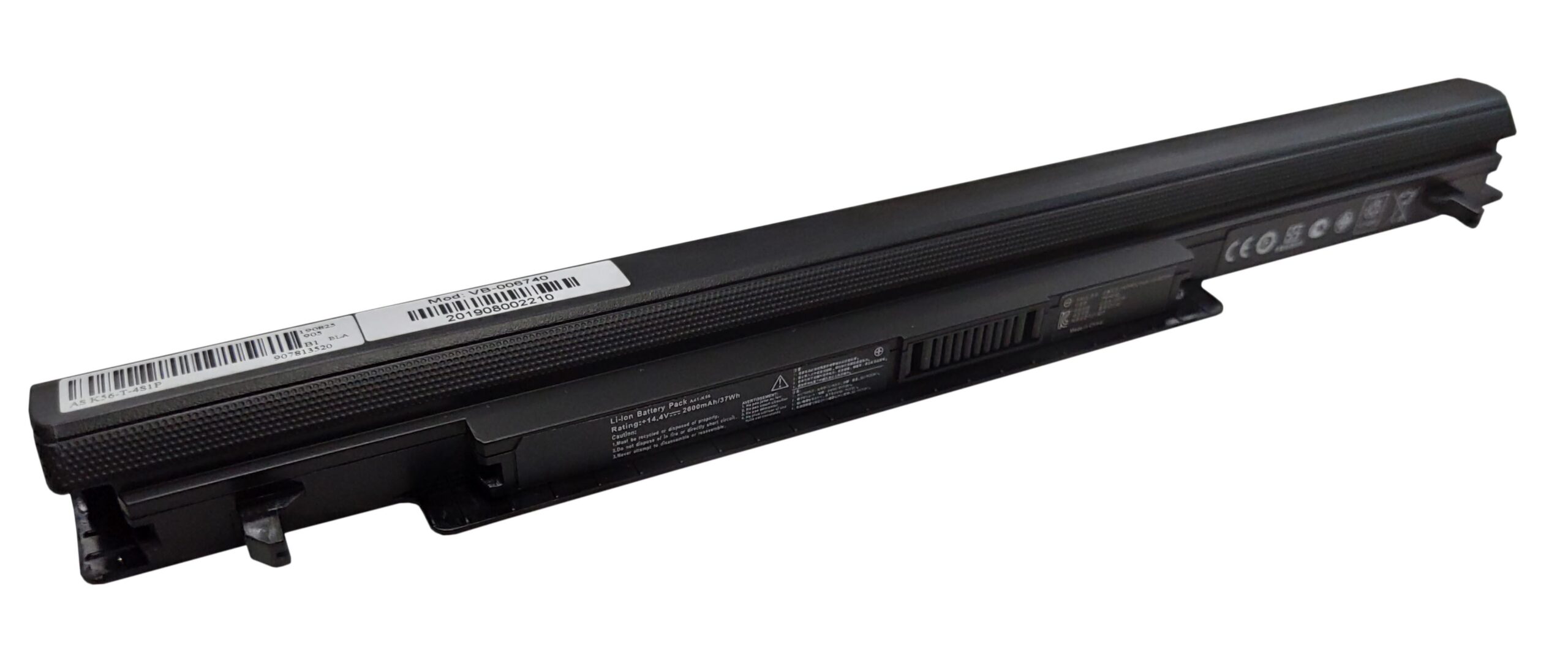 Аккумулятор для ноутбука Asus A42-K56 14.8V Black 2600mAh OEM