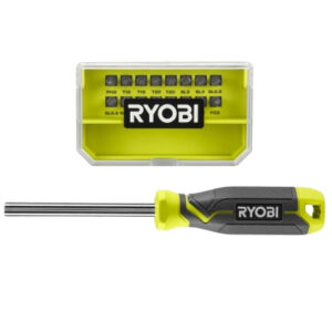 Отвертка Ryobi RHSDM1701, битодержатель 1/4", 100мм, 16 бит, SL, PH, PZ, Torx, кейс (5132006050)