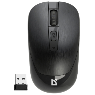 Мышка Defender Wave MM-995 Silent Wireless Black (52995)