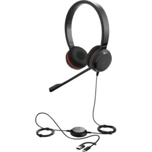 Наушники Jabra Evolve 30 II MS USB Type-C/Type-A Stereo Black (5399-823-369)