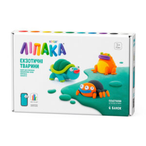 Набор для творчества Lipaka пластилину, Тарантул, Черепаха, Помаранчева жаба (60050-UA01)