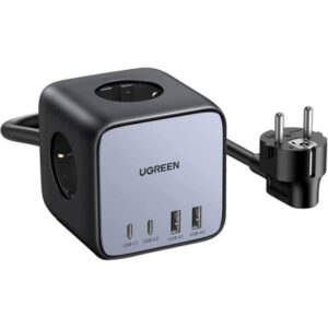 Зарядное устройство Ugreen 4xUSB 65W DigiNest Cube (2хUSB-C+2xUSB-A) CD268 (60113)
