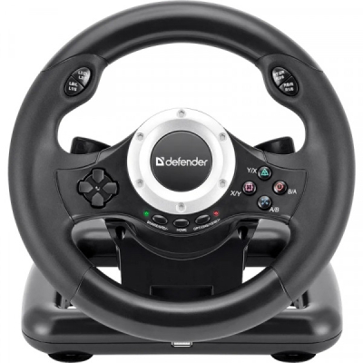 Руль Defender Turbo Pro for PC/PS3/PS4/Xbox USB (64291)