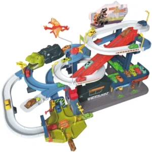 Игровой набор ZIPP Toys Dino автотрек-городская развязка электрический, 8 машинок (6603A)