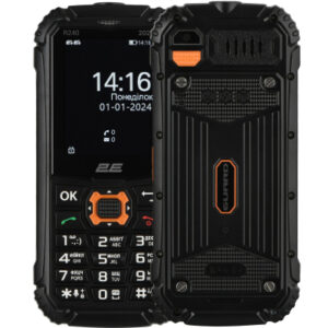 Мобильный телефон 2E R240 2025 Black (694743657623)