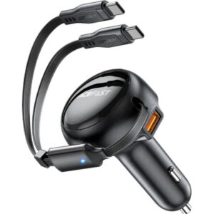 Зарядное устройство Acefast 3xUSB 53W (2xUSB-C+USB-A) + cable USB-C 2in1 B13 (6974316282921)