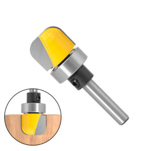 Фреза пазовая фасонная с подшипником 28.6мм, хвостовик 8мм для ручного фрезера