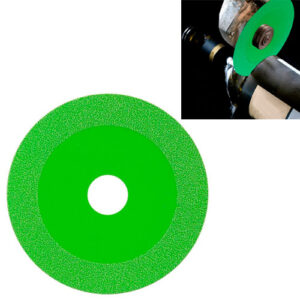 Диск алмазный 100x1.3x15мм, 20мм для резки стекла керамики, двухсторонний