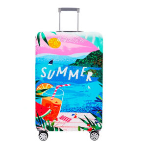 Чехол для дорожного чемодана на чемодан защитный 25-28" L, Summer2
