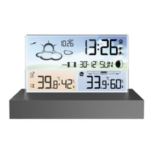 Метеостанция беспроводная с барометром ЖК 5.9", выносной датчик, FJ3396C