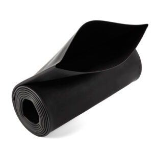 Термоусадочная трубка Полиолефин 150x0.3мм, 90/45мм, 25м, черная