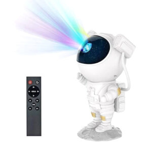 Лазерный ночник проектор звездного неба Космонавт с ДУ и таймером