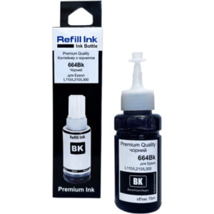 Чернила Premium Quality Epson 664Bk 70мл Black (70264878)