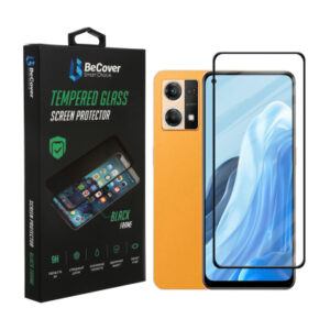 Стекло защитное BeCover Oppo Reno7 Black (707605)