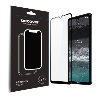 Стекло защитное BeCover Nokia C21 Black (709741)