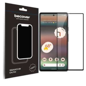 Стекло защитное BeCover Google Pixel 7a Black (709767)