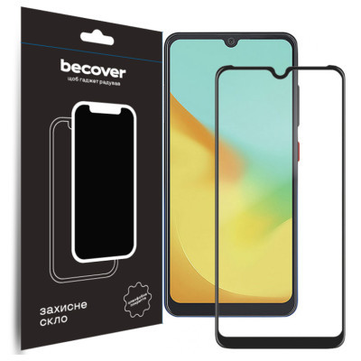 Стекло защитное BeCover ZTE Blade V50 Vita Black (710448)