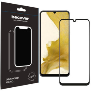 Стекло защитное BeCover Samsung Galaxy A25 SM-A256 5G Black (710540)