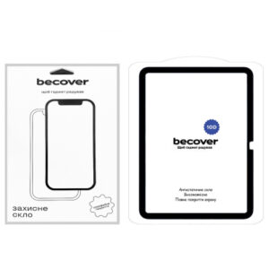 Стекло защитное BeCover 10D Apple iPad 10.9" 2023 Black (710576)