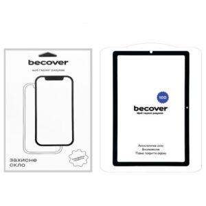 Стекло защитное BeCover 10D Samsung Galaxy Tab S6 Lite 10.4 P610/P613/P615/P619 Black (710582)
