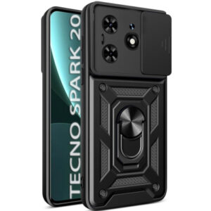 Чехол для мобильного телефона BeCover Military Tecno Spark 20 (KJ5n) Black (712168)