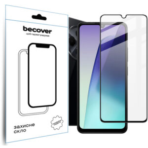 Стекло защитное BeCover Xiaomi Redmi 14C 4G / Poco C75 Black (712320)