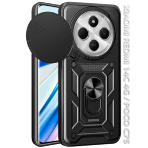 Чехол для мобильного телефона BeCover Military Xiaomi Redmi 14C 4G / Poco C75 Black (712489)