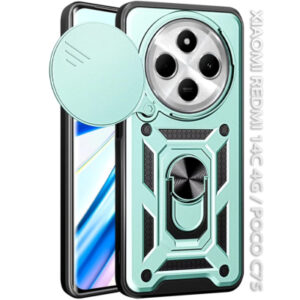 Чехол для мобильного телефона BeCover Military Xiaomi Redmi 14C 4G / Poco C75 Dark Green (712491)