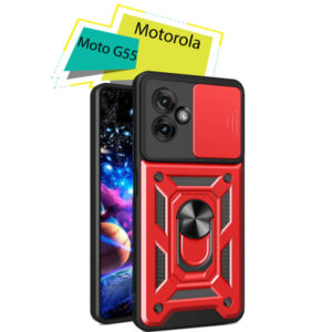 Чехол для мобильного телефона BeCover Military Motorola Moto G55 Red (713059)