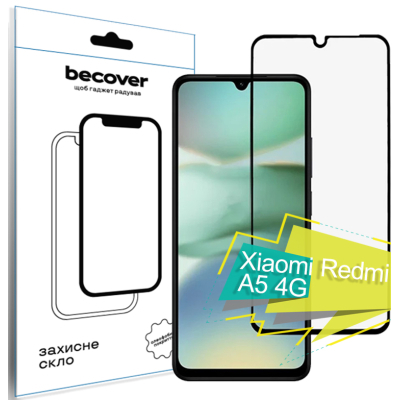 Стекло защитное BeCover Xiaomi Redmi A5 4G Black (713418)