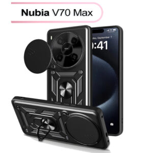 Чехол для мобильного телефона BeCover Military Nubia V70 Max Black (713535)