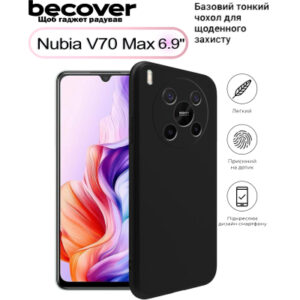 Чехол для мобильного телефона BeCover Nubia V70 Max Black (713564)